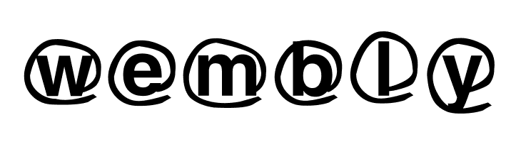 WLM Mailing service  Free Fonts Download