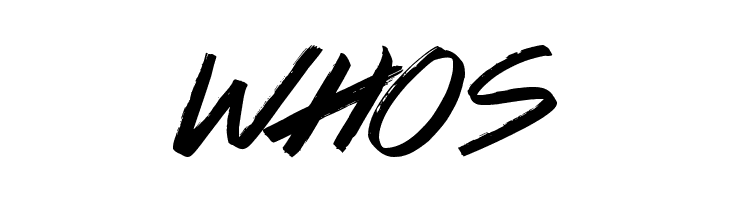 WHOS Colors Of Autumn Font