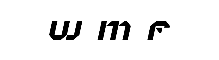 Vaporbyte Phat Italic  Free Fonts Download