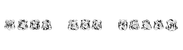 Hard to Read Monograms  Free Fonts Download