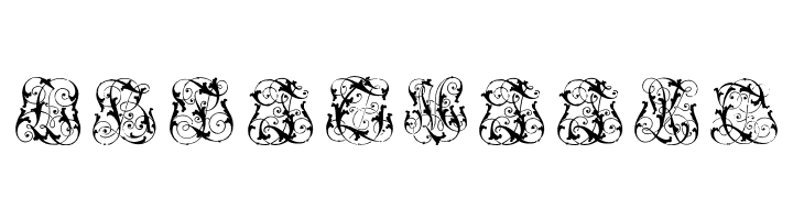 HardtoReadMonograms  Free Fonts Download