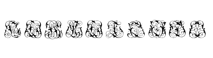 HardtoReadMonograms  Free Fonts Download