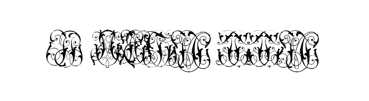 Hard to Read Monograms Two  Free Fonts Download