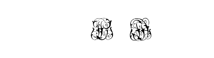 Hard to Read Monograms Two  Free Fonts Download