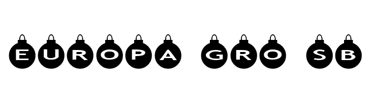 AlphaShapes xmas balls  Free Fonts Download