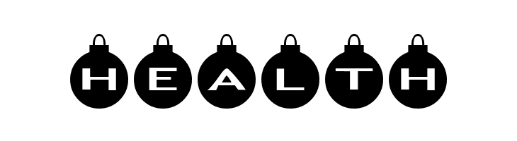 AlphaShapes xmas balls  Free Fonts Download
