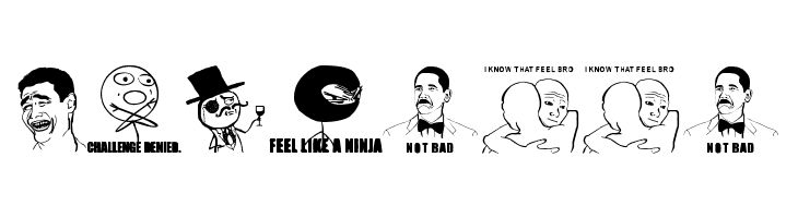 THEmemefont  Free Fonts Download