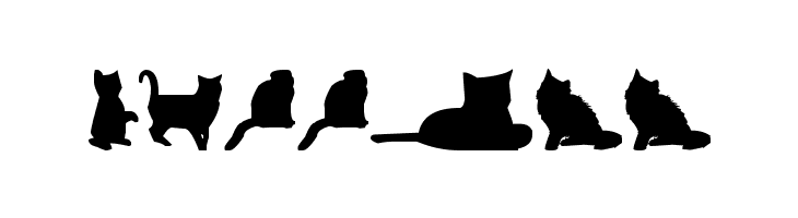 kitty cats tfb  Free Fonts Download
