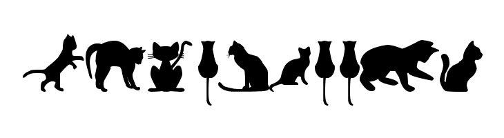 kitty cats tfb  Free Fonts Download
