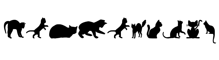 kitty cats tfb  Free Fonts Download