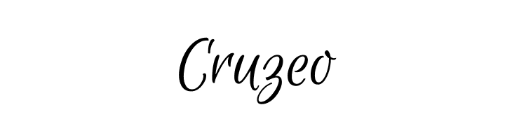 Cruzeo Euphoria Script Font