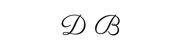 D%2BB Parisienne-Regular Font