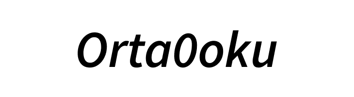 Source Sans Pro SemiBold Italic  Free Fonts Download