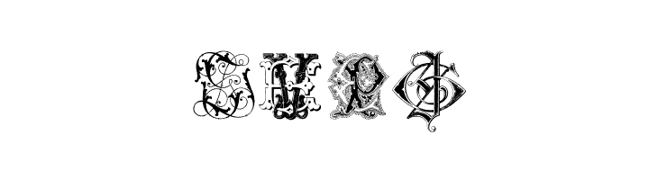Intellecta Monograms Random Samples Six  Free Fonts Download