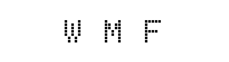 BPdotsSquares  Free Fonts Download