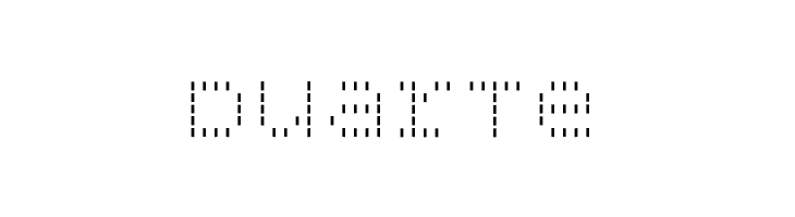 BPdotsUnicaseVertical  Free Fonts Download