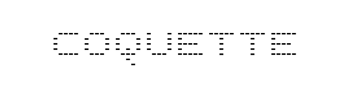 BPdotsUnicaseMinus  Free Fonts Download