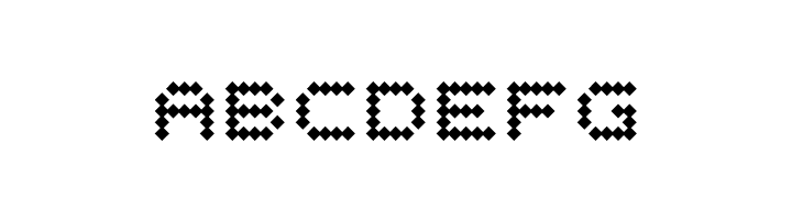 BPdotsUnicaseDiamond-Bold  Free Fonts Download