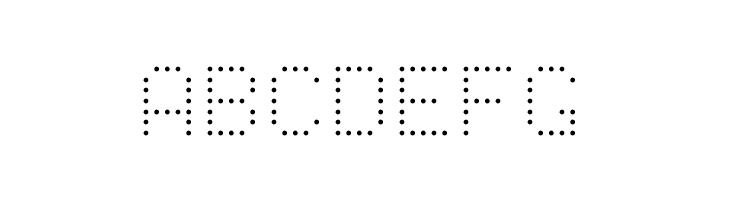 BPdots-Light  Free Fonts Download