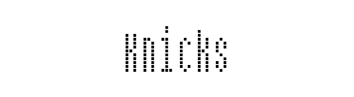 BPdotsCondensedSquare  Free Fonts Download