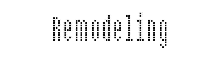 BPdotsCondensedSquare  Free Fonts Download