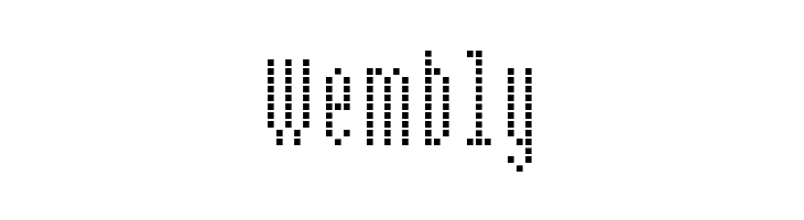 BPdotsCondensedSquare  Free Fonts Download