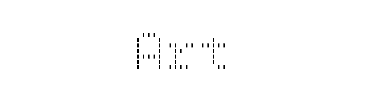 BPdotsVertical  Free Fonts Download