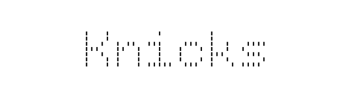 BPdotsVertical  Free Fonts Download