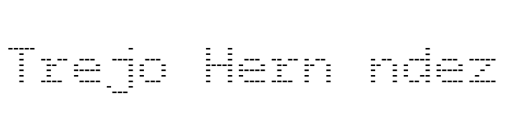 BPdotsMinus  Free Fonts Download