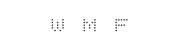 BPdotsUnicaseSquare-Light  Free Fonts Download