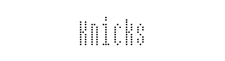 BPdotsCondensed  Free Fonts Download