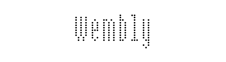 BPdotsCondensed  Free Fonts Download