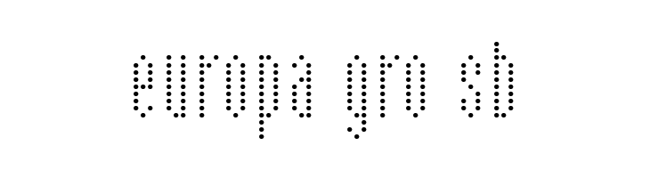 BPdotsCondensed  Free Fonts Download