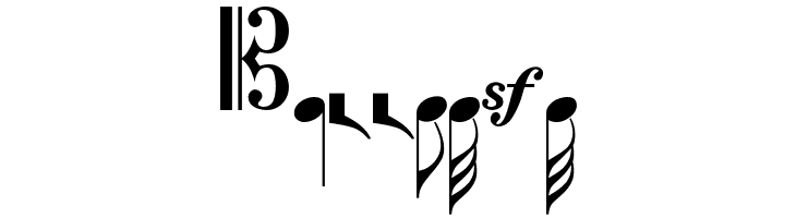 MusicalSymbols  Free Fonts Download