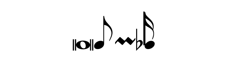 MusicalSymbols  Free Fonts Download