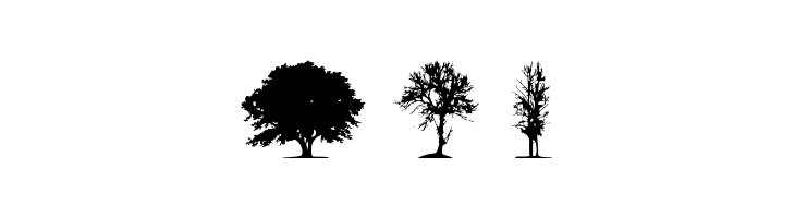 trees TFB  Free Fonts Download