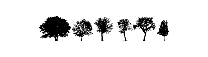 trees TFB  Free Fonts Download