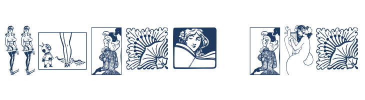 Cornucopia of Dingbats font — Lorem ipsum body text preview