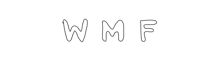 AlexsBubbles  Free Fonts Download