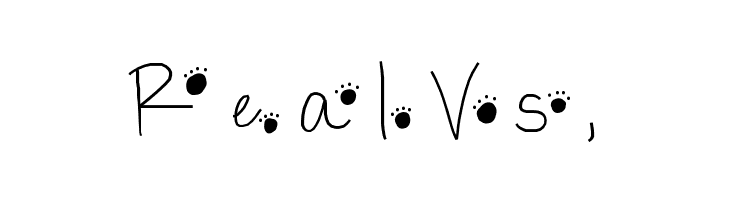 PawPrints  Free Fonts Download