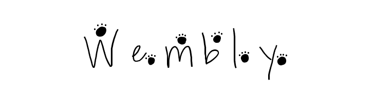 PawPrints  Free Fonts Download