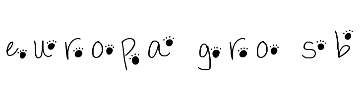 PawPrints  Free Fonts Download