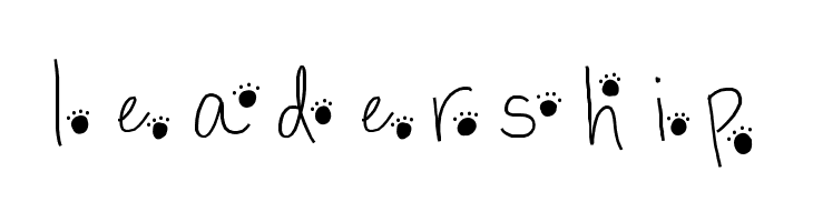 PawPrints  Free Fonts Download