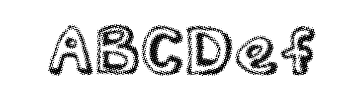 Dotted Newspaper  Free Fonts Download