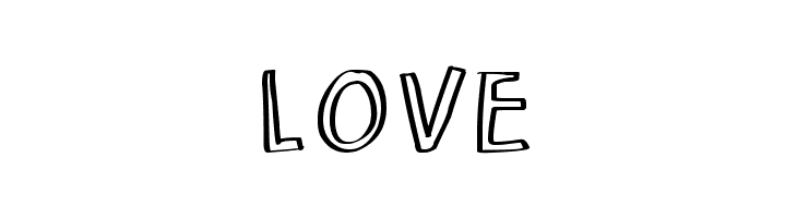 LOVE Hapole BMess Font