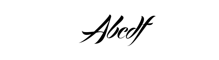 Abcdf Echinos Park Script - PERSONAL USE ONLY Font