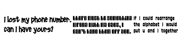 52 Pickup  Free Fonts Download