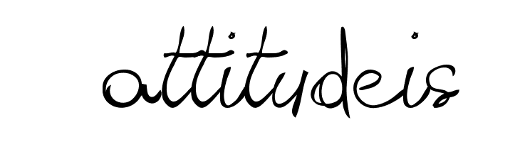 writing something by hand_DEMO-version  Free Fonts Download