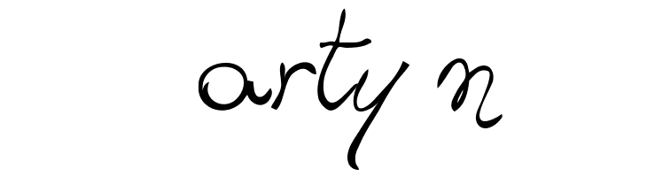 writing something by hand_DEMO-version  Free Fonts Download
