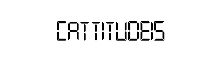 digital display tfb  Free Fonts Download